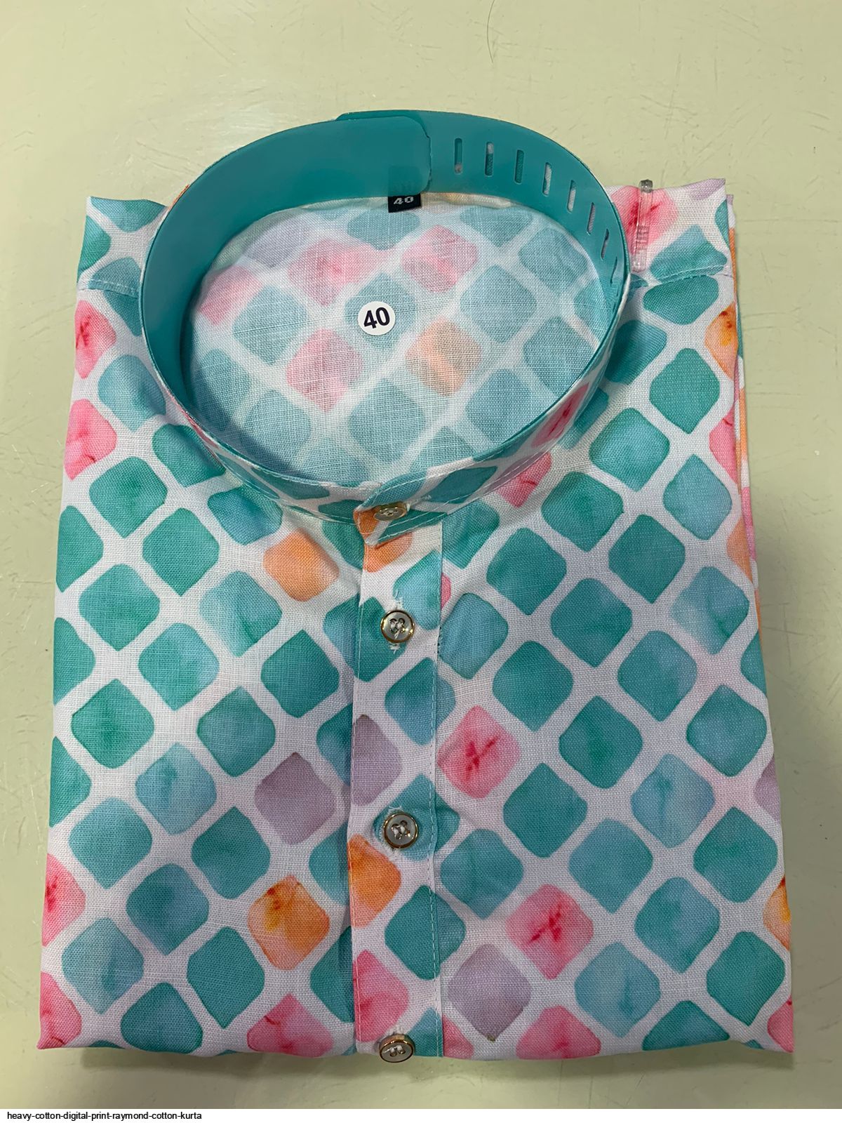 HEAVY COTTON DIGITAL PRINT RAYMOND COTTON KURTA C