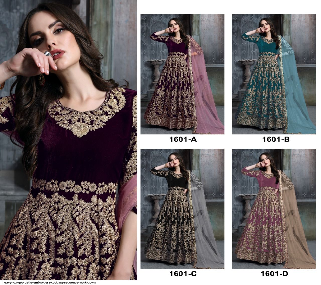 Premium Embroidered Lehenga Choli Set | Heavy Fox Georgette
