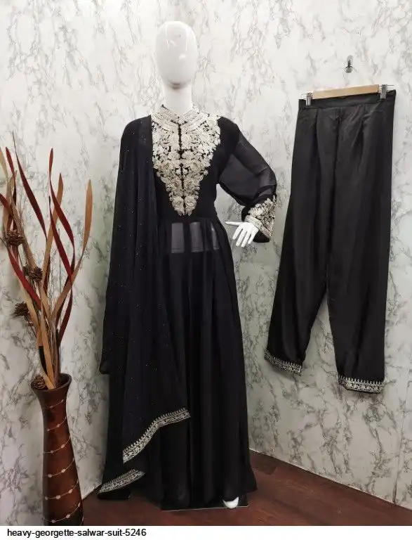 HEAVY GEORGETTE SALWAR SUIT 5246 3