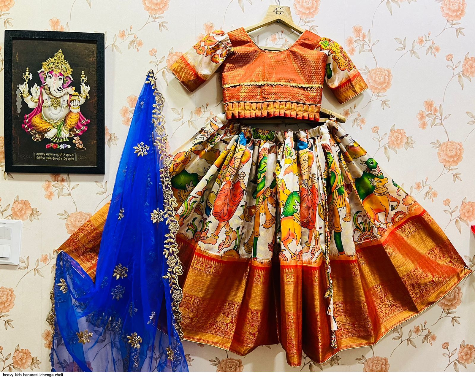 Designer Kids Lehenga Choli at Best Price in Jaipur | Arvi Textile And  Stitching