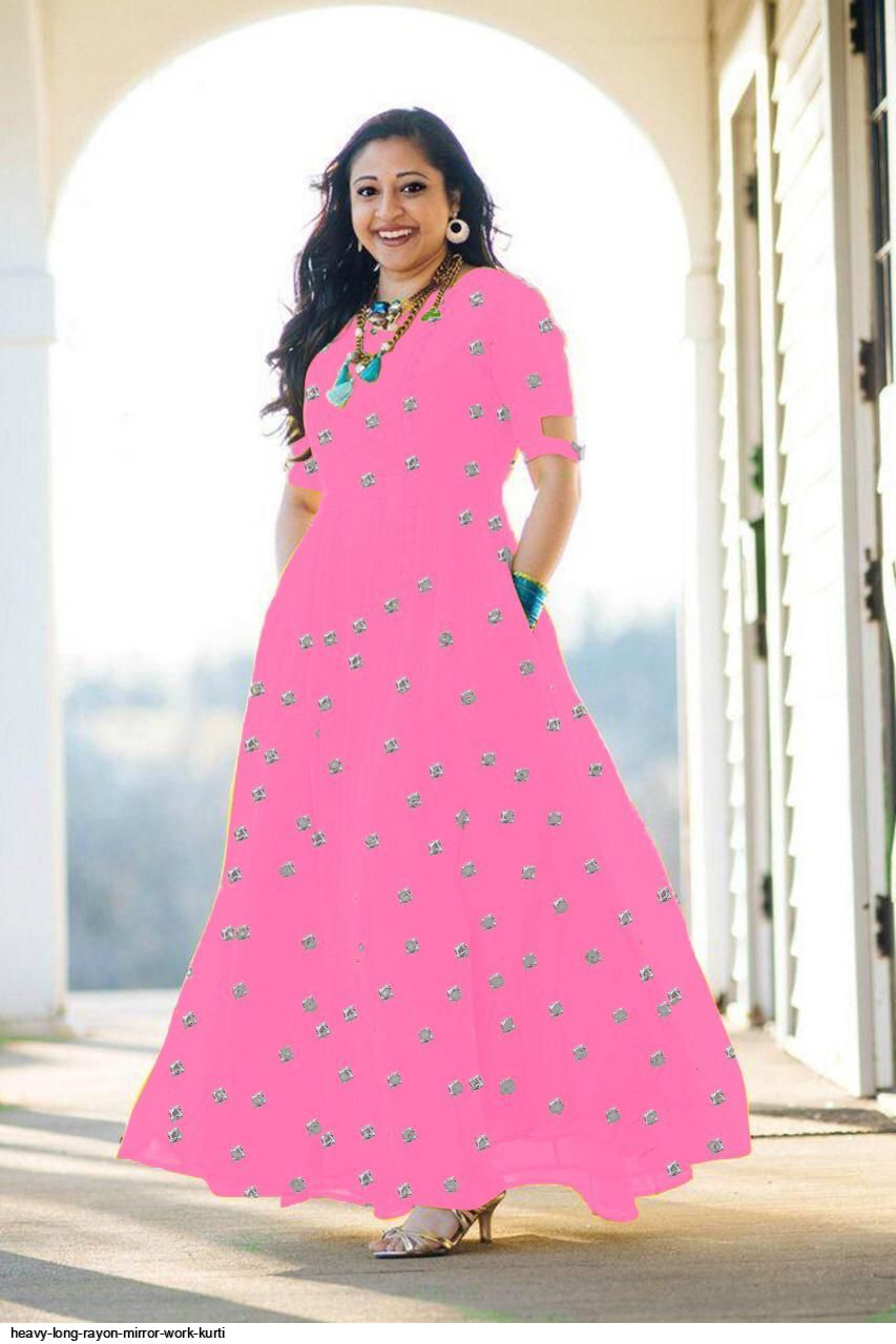 Hiva Bindiya Wholesale Mirror Work Kurti With Cigarette Pants   textiledealin