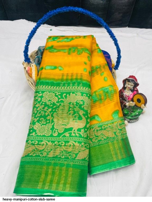 Handwoven Pure Mercerised Cotton Jamdani with Manipuri Pattern Threadw –  Amrapali Boutique | Stylish sarees, Cotton saree designs, Saree trends