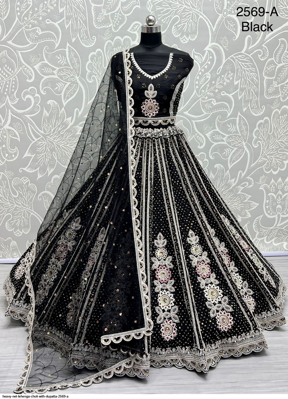 Shop designer lehenga(s) with Worldwide Free shipping and Custom Stitching