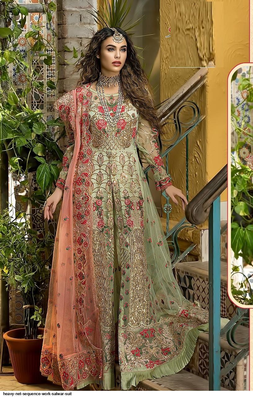 heavy work salwar suit