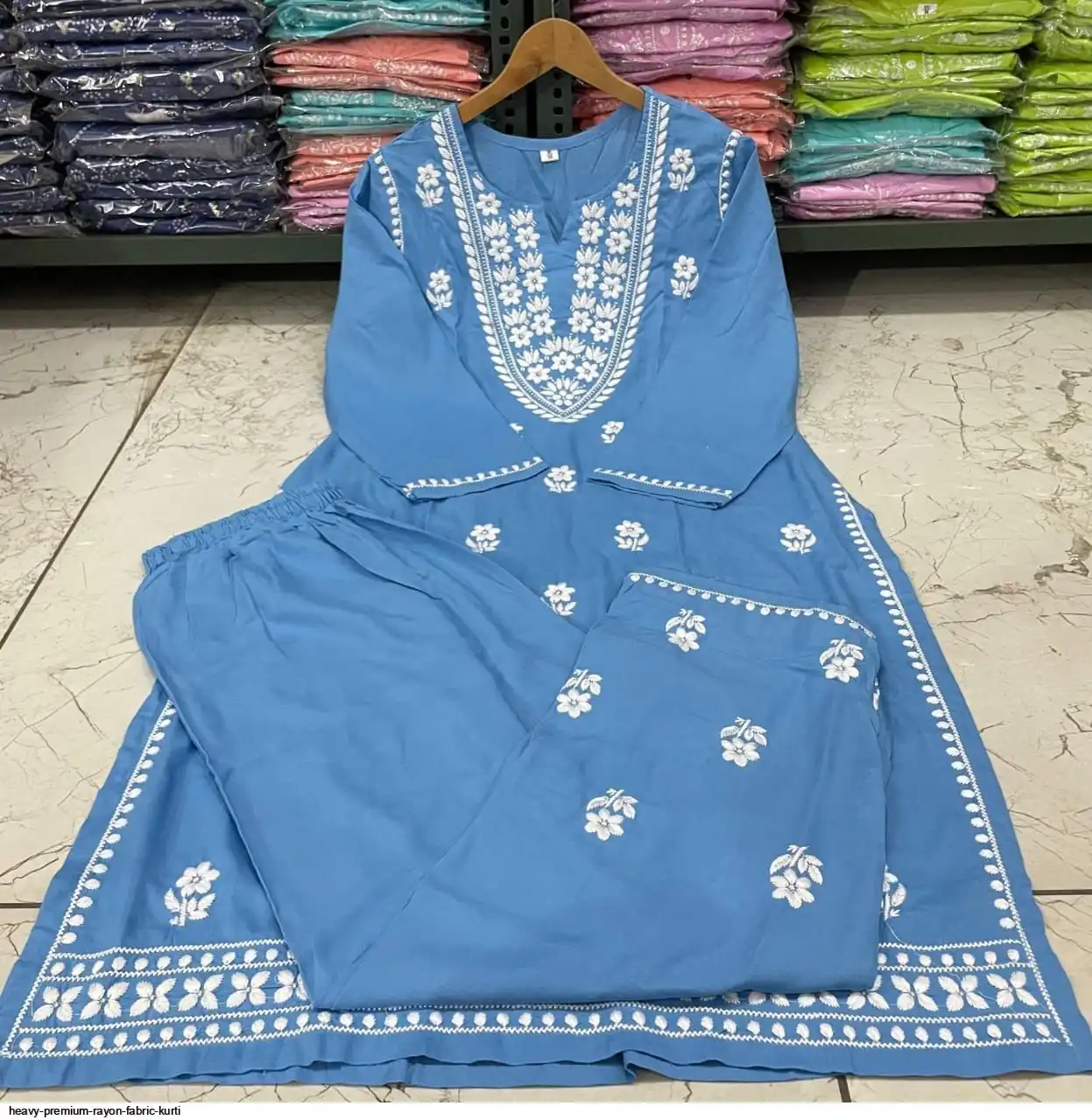 HEAVY PREMIUM RAYON FABRIC KURTI
