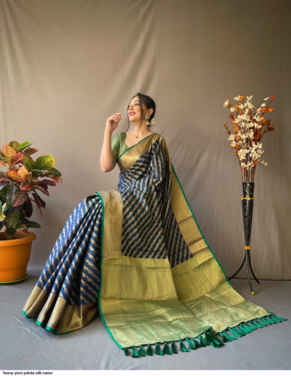 HEAVY PURE PATOLA SILK SAREE