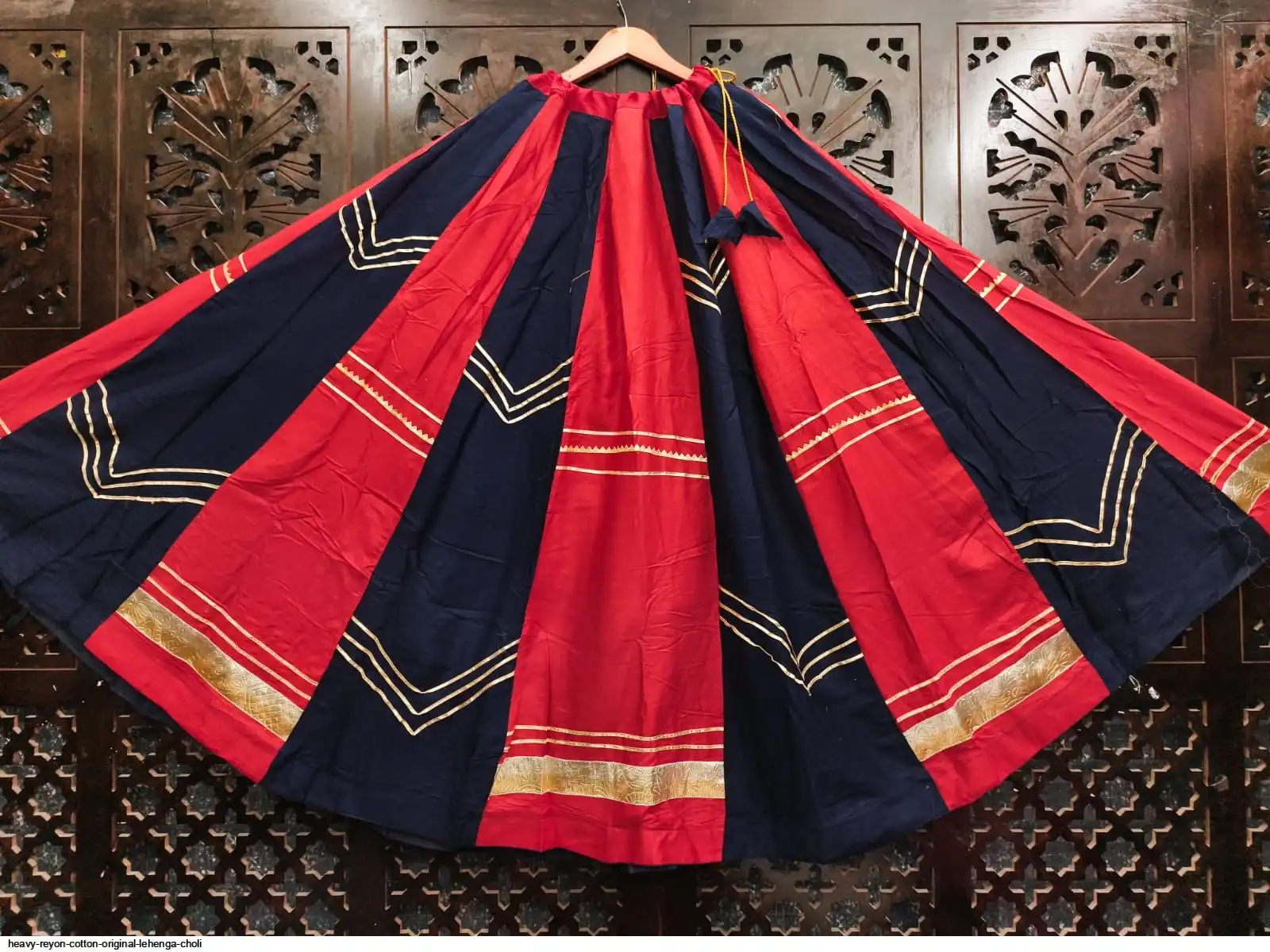 HEAVY REYON COTTON ORIGINAL LEHENGA CHOLI 3