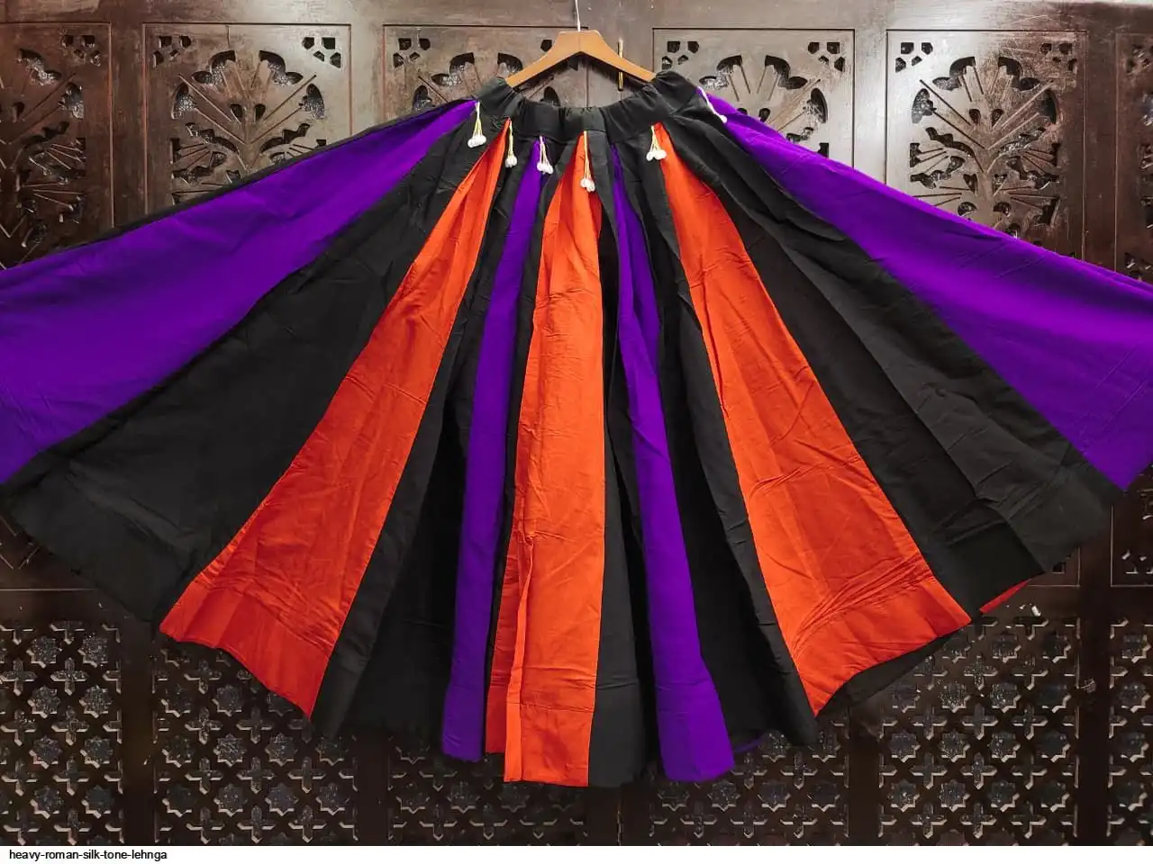 HEAVY ROMAN SILK TONE LEHNGA 7