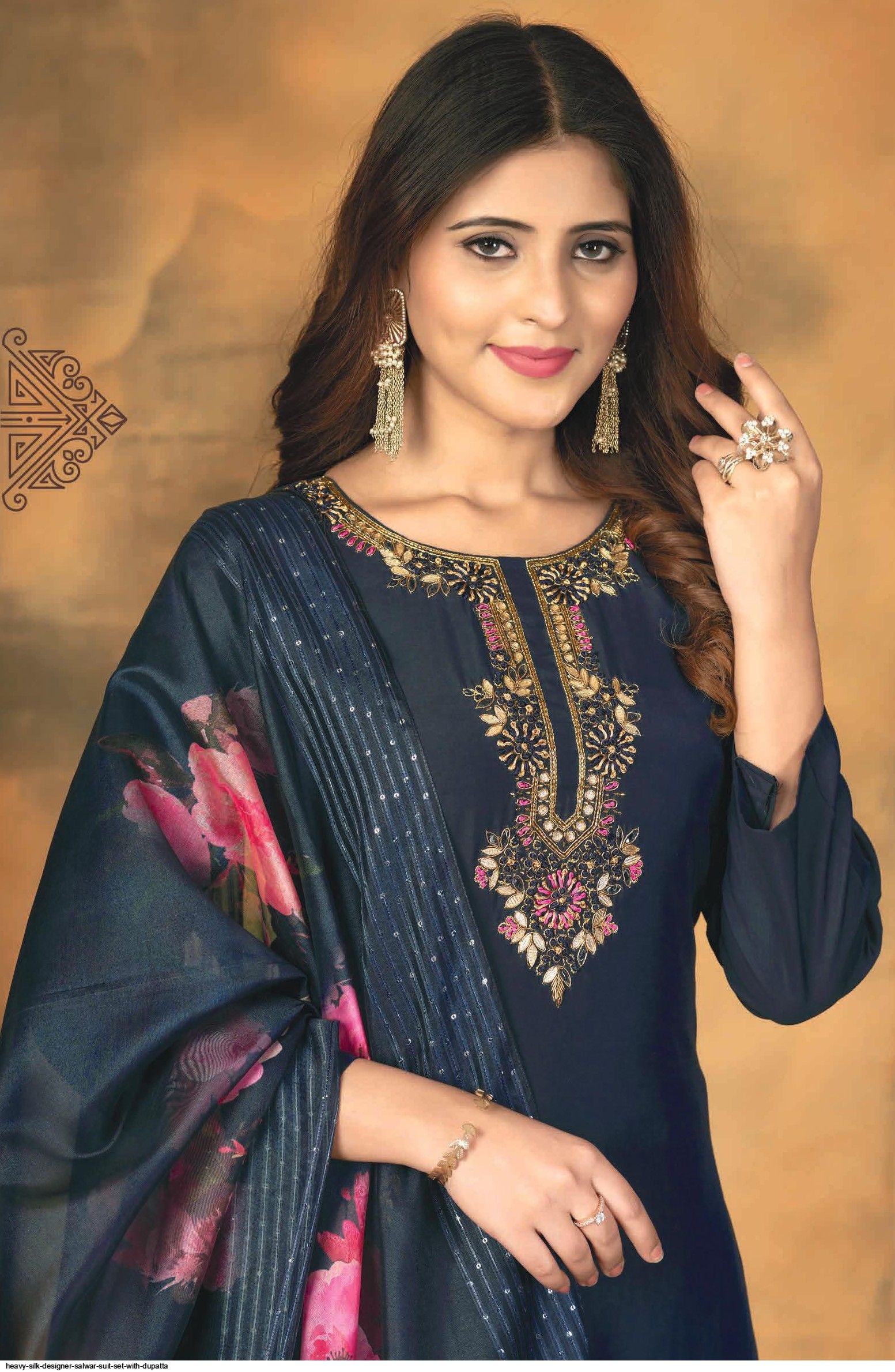 Heavy Dupatta Churidar Dupatta Designs Heavy Dupatta Salwar Suit