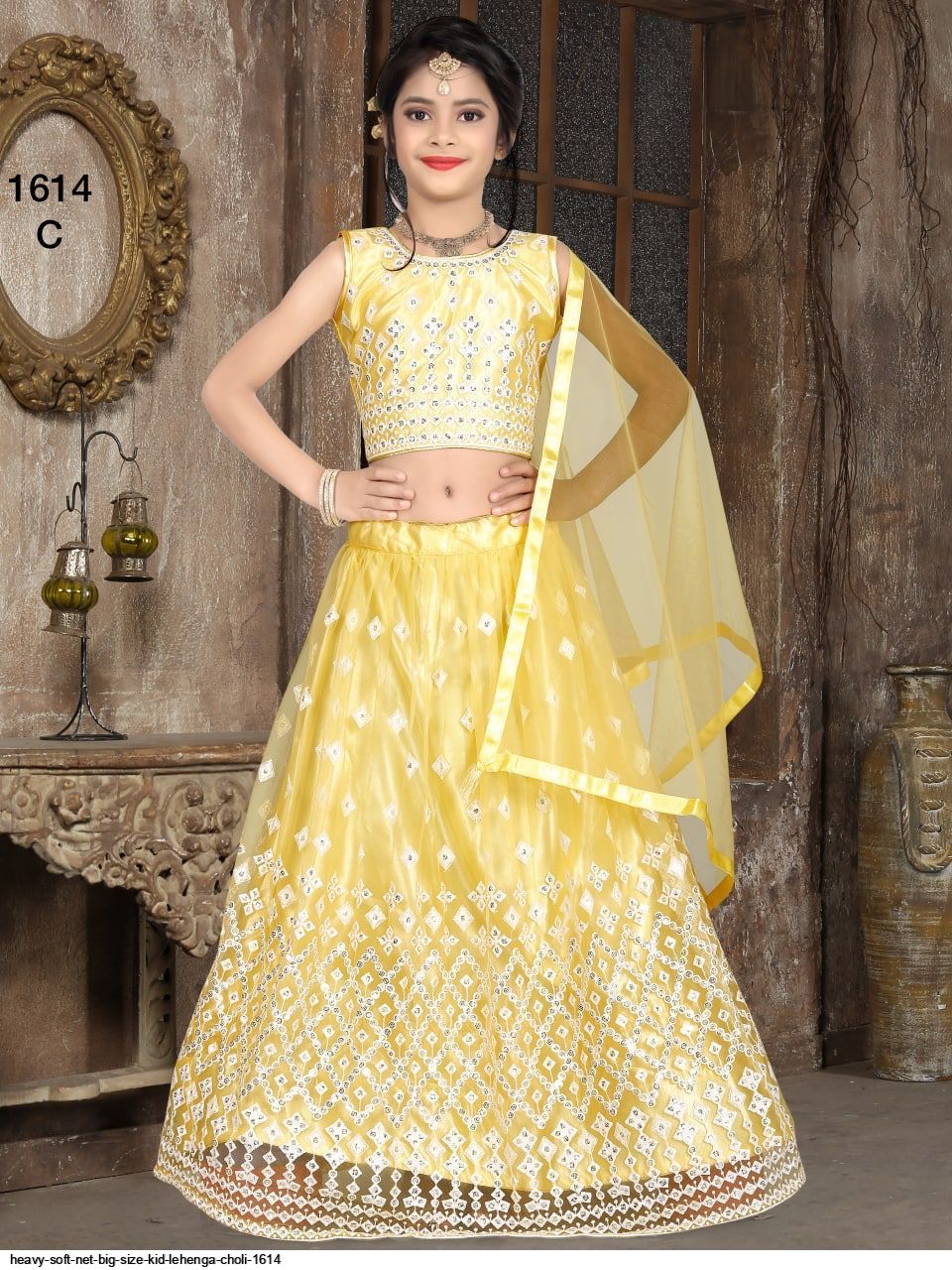 READYMADE KIDS LEHENGA CHOLI