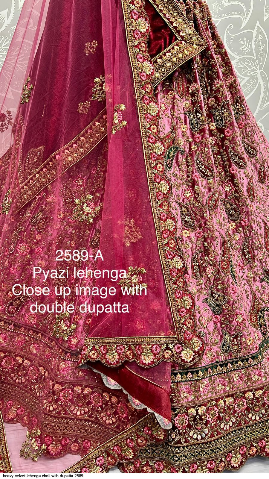 Glamorous Designer Purple Colored Lehenga Choli
