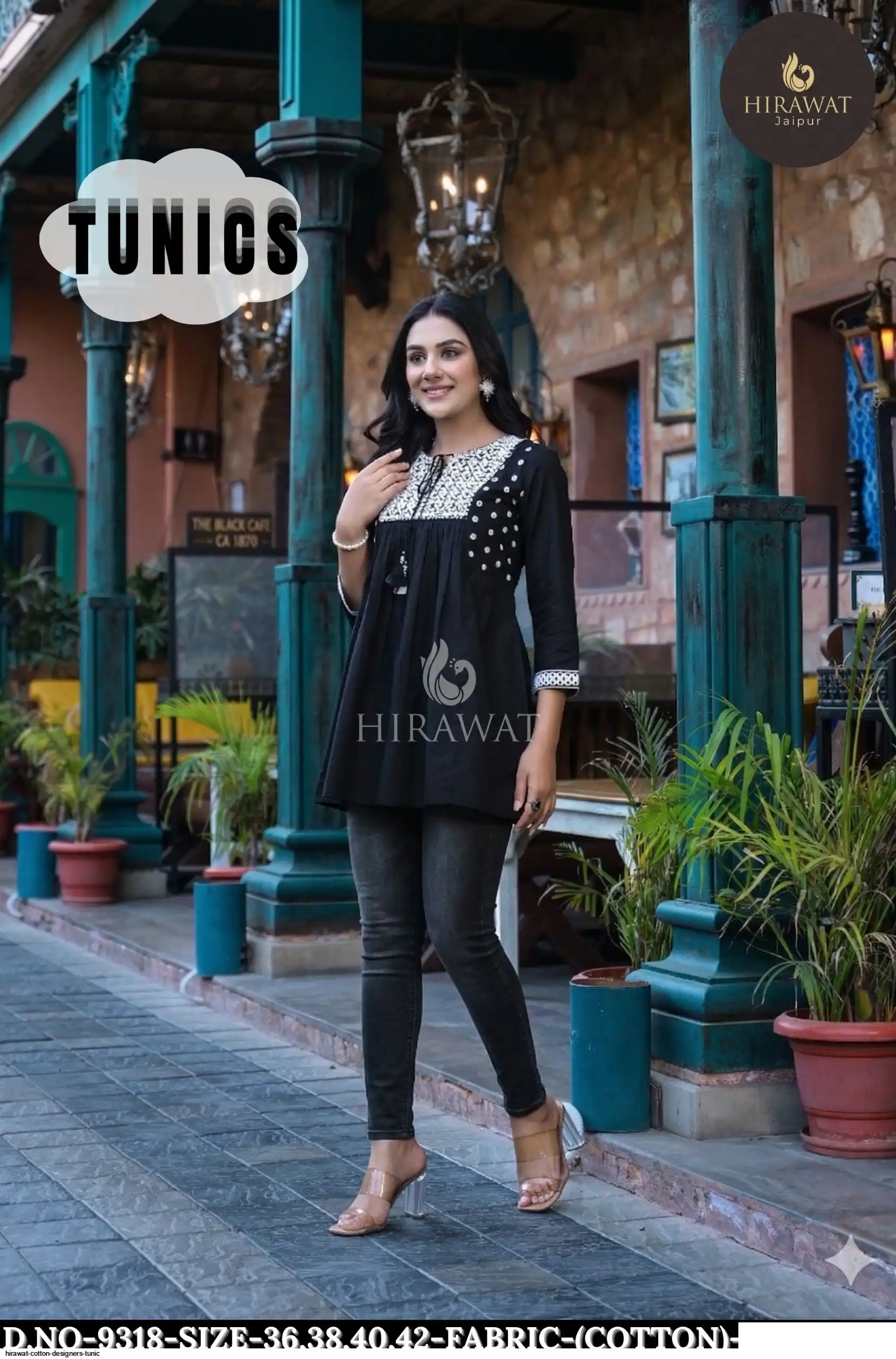 HIRAWAT COTTON DESIGNERS TUNIC A