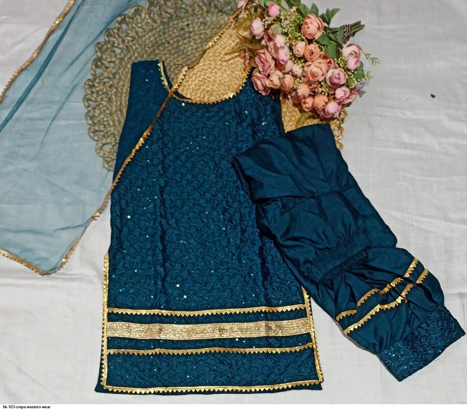 HK 103 CREPE WESTERN WEAR 1