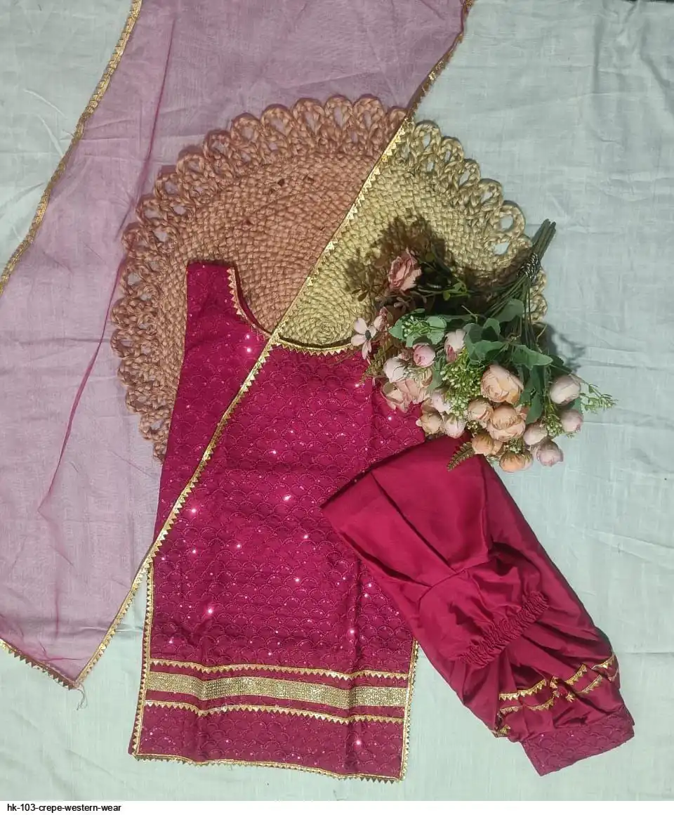 HK 103 CREPE WESTERN WEAR 3