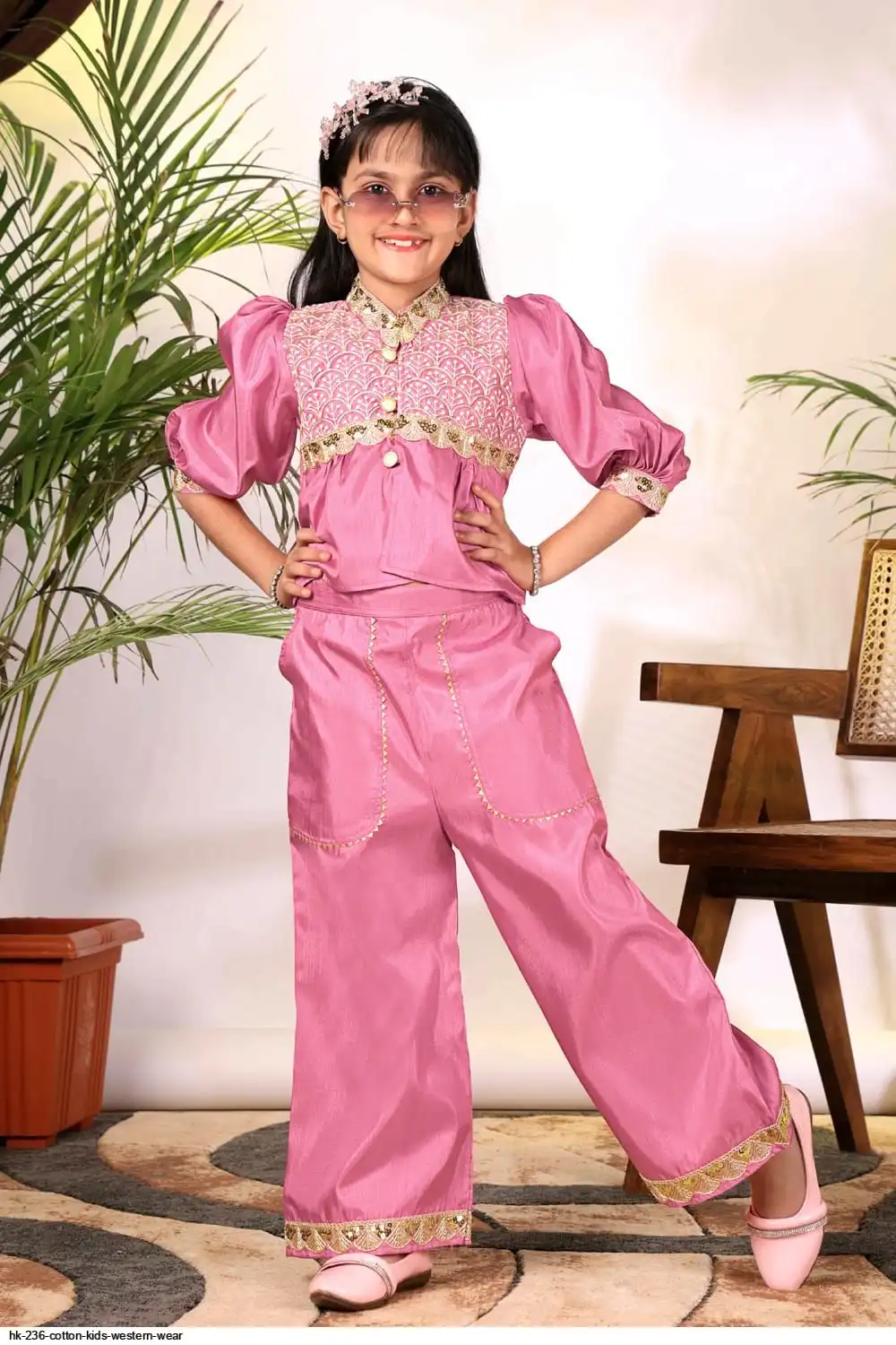 HK 236 COTTON KIDS WESTERN WEAR C