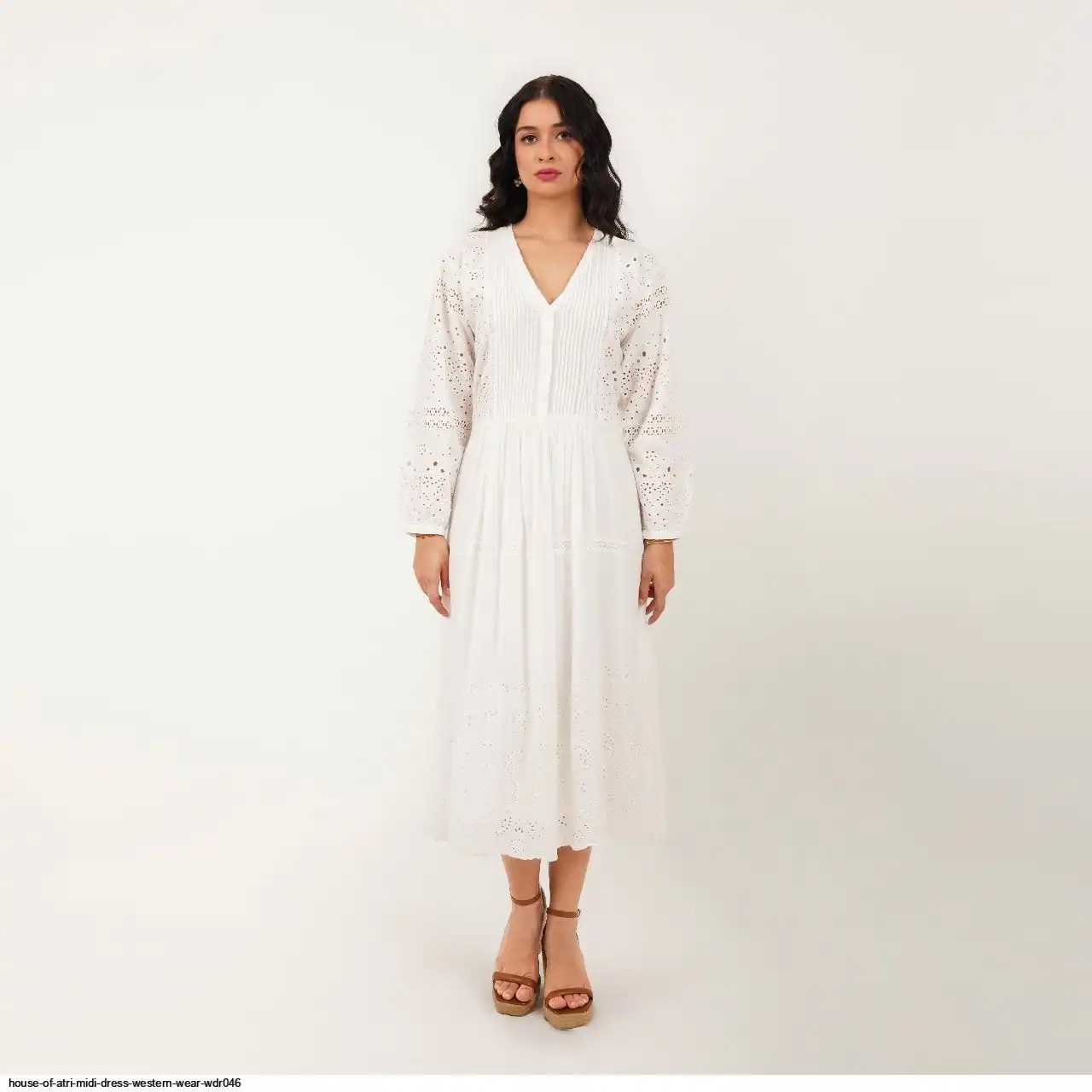 HOUSE OF ATRI MIDI DRESS WESTERN WEAR WDR046