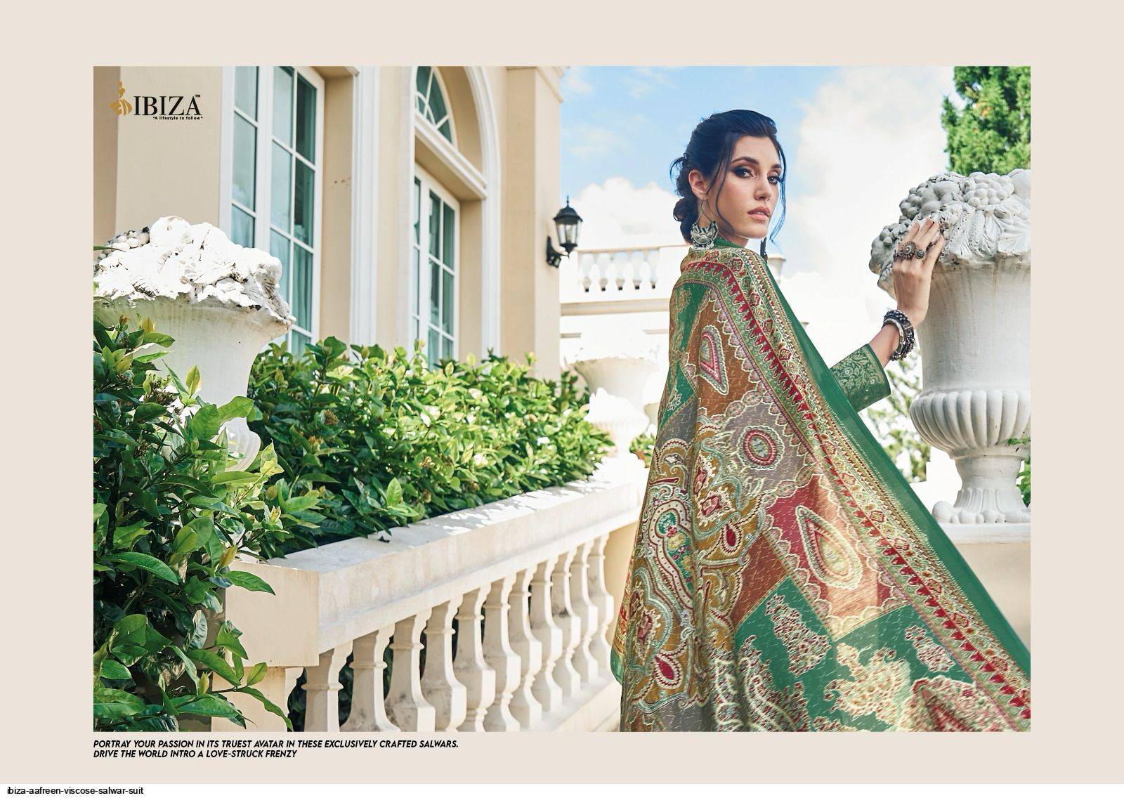 IBIZA AAFREEN VISCOSE salwar suit