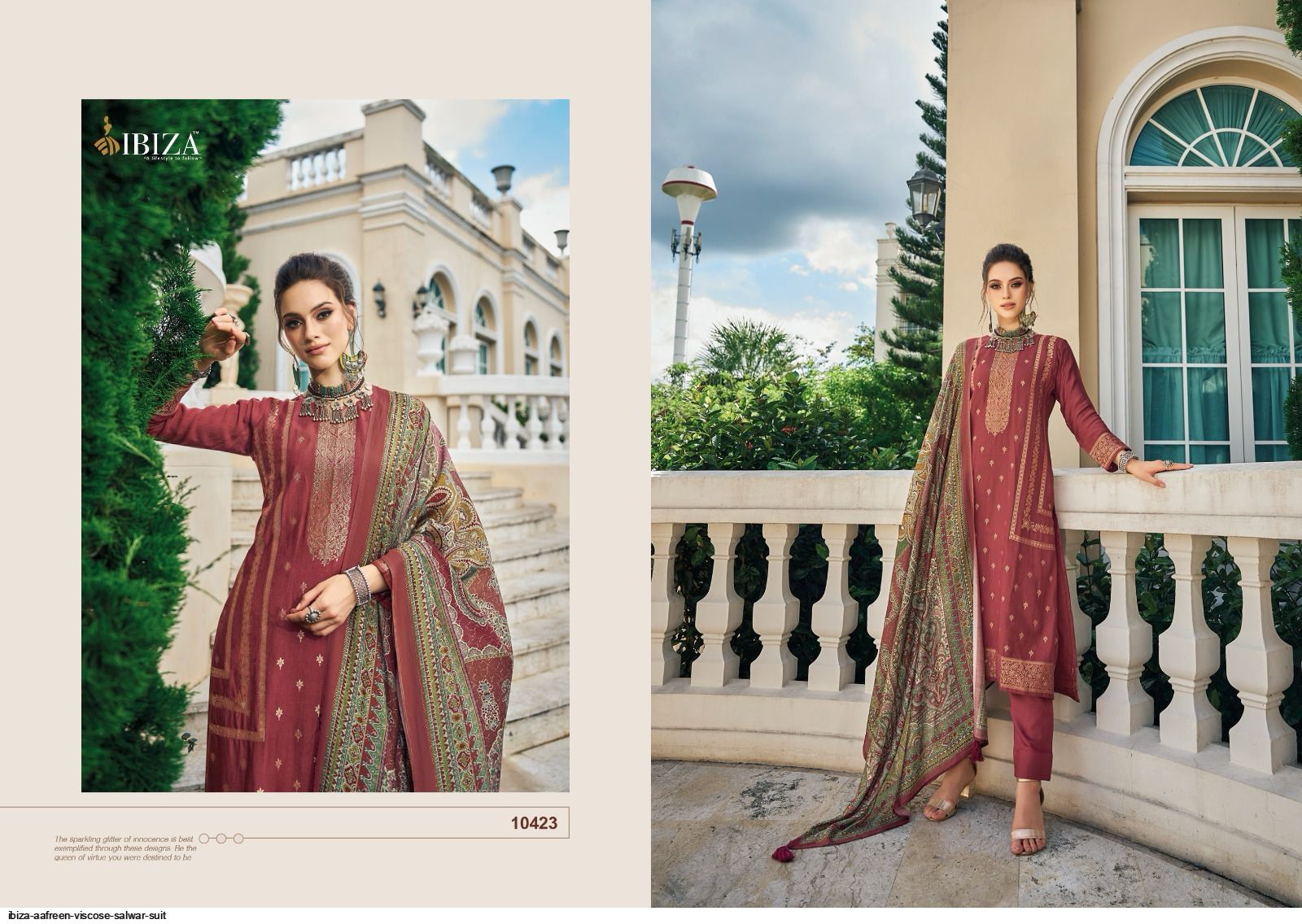 IBIZA AAFREEN VISCOSE salwar suit