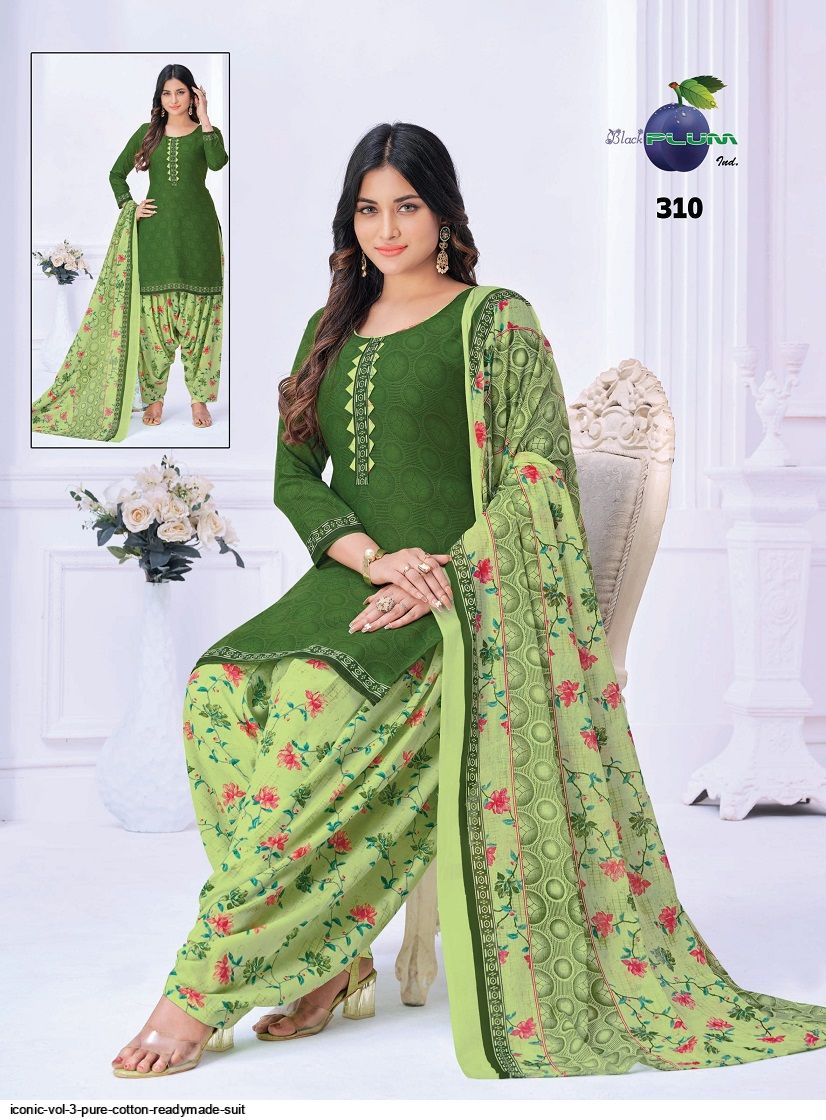 Iconic Vol 3 Pure Cotton READYMADE SUIT