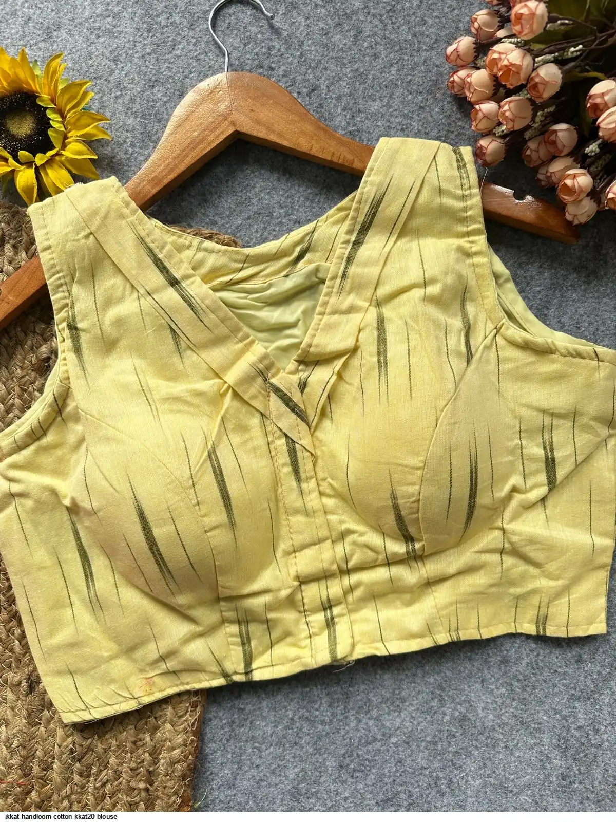 IKKAT HANDLOOM COTTON KKAT20 BLOUSE 13