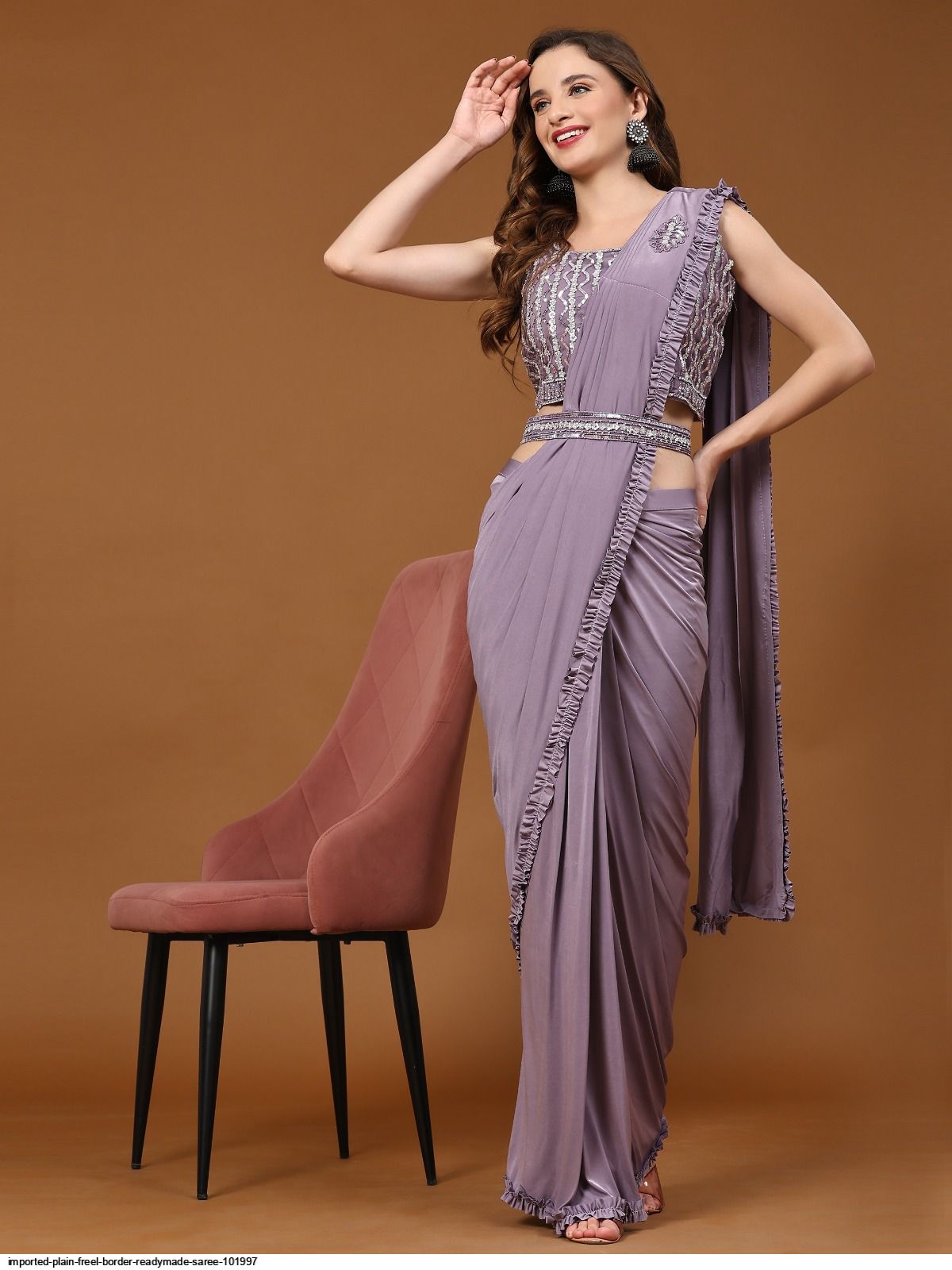 Buy Readymade Sarees/ Ready to Wear Sarees/ Prestitched Pleated Sarees  Online | KALKI Fashion