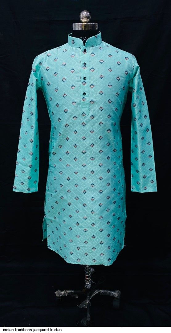 Indian traditions jacquard kurtas