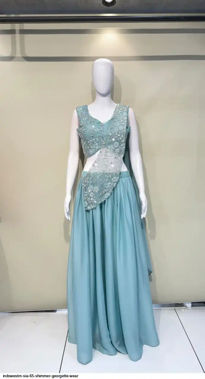 INDOWESTRN SIA 65 SHIMMER GEORGETTE WEAR D