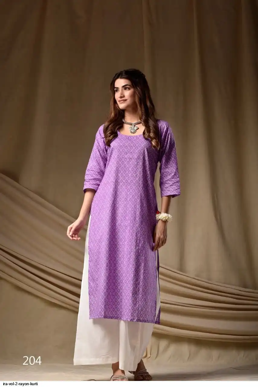 IRA VOL 2 RAYON KURTI 1