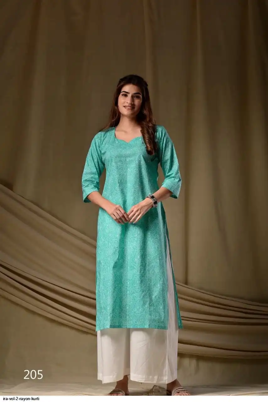 IRA VOL 2 RAYON KURTI 2