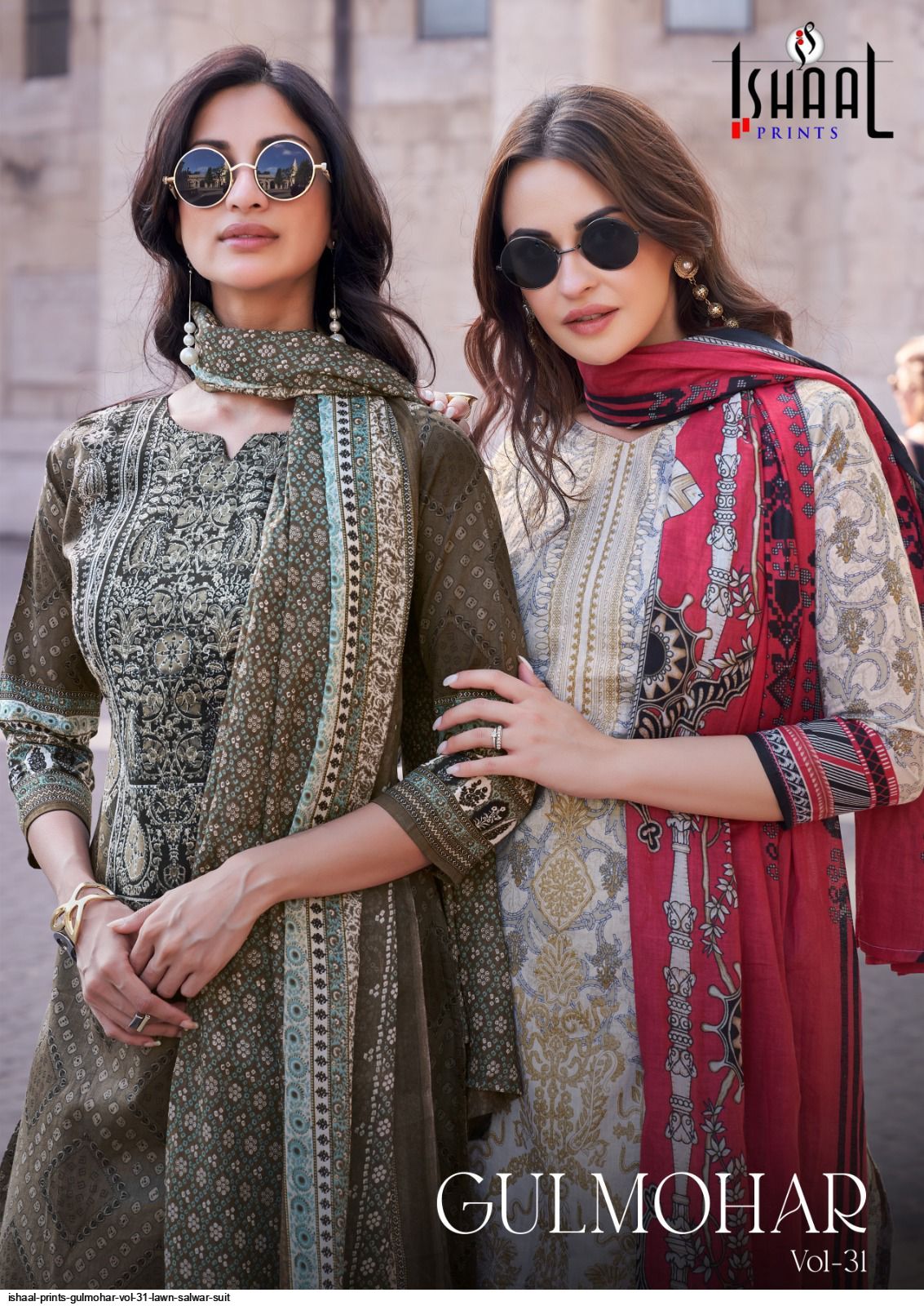 ISHAAL PRINTS GULMOHAR VOL 31 lawn salwar suit
