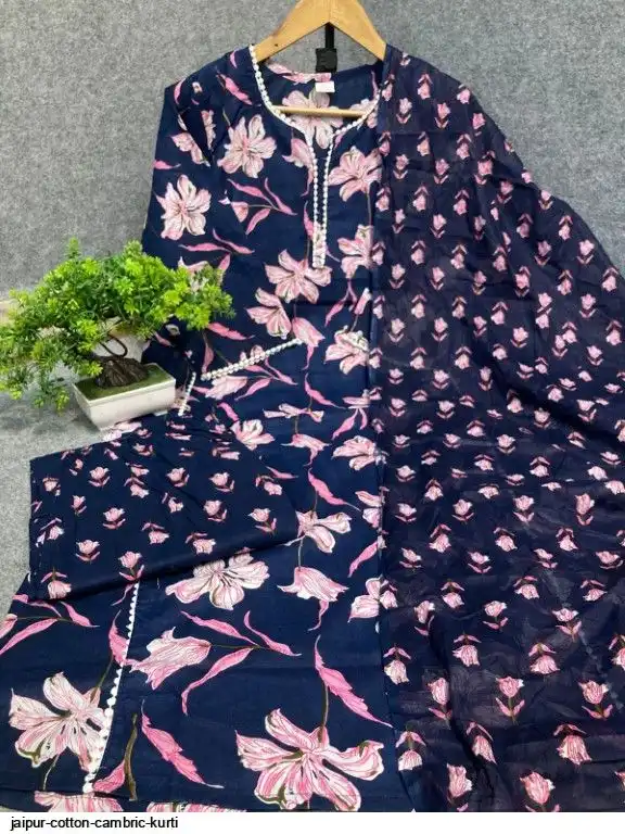 JAIPUR COTTON CAMBRIC KURTI 5