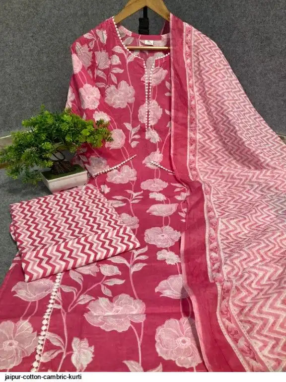 JAIPUR COTTON CAMBRIC KURTI 2