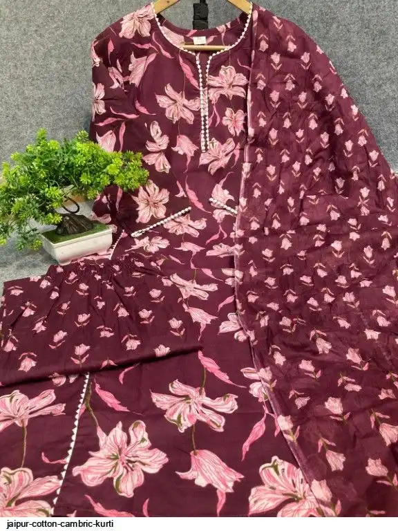 JAIPUR COTTON CAMBRIC KURTI 6