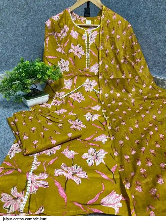 JAIPUR COTTON CAMBRIC KURTI 4