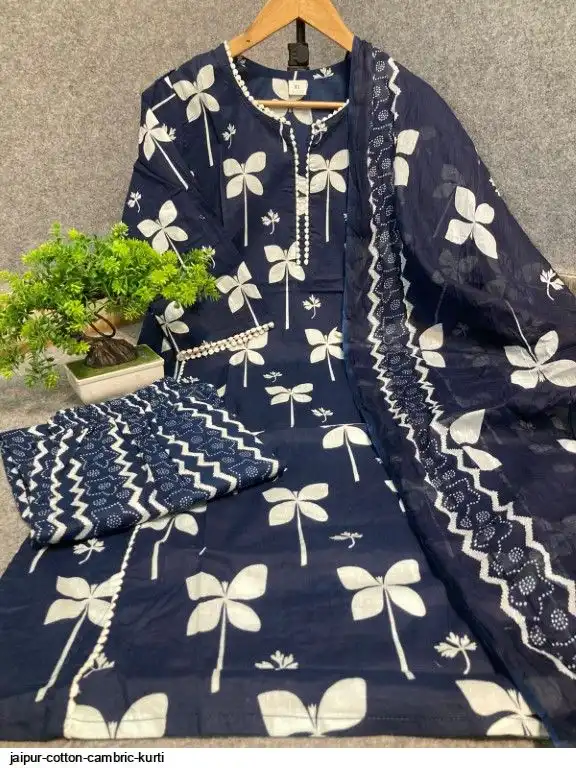 JAIPUR COTTON CAMBRIC KURTI 7