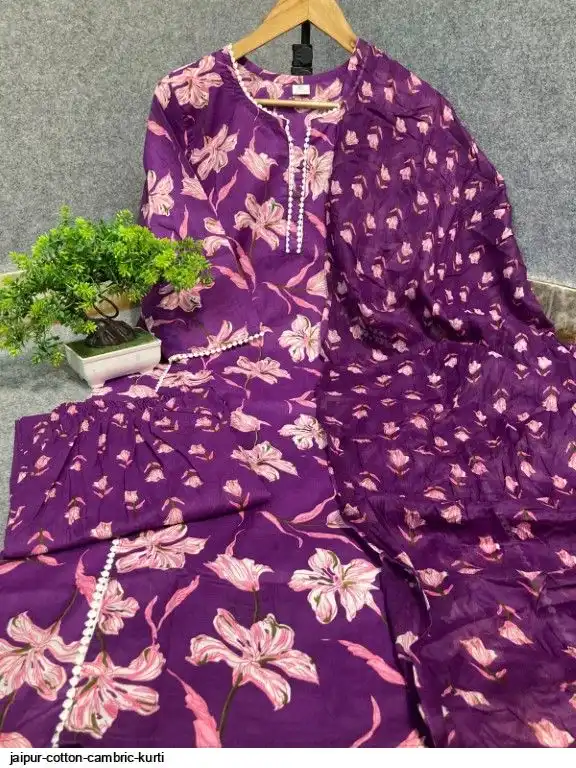 JAIPUR COTTON CAMBRIC KURTI 8