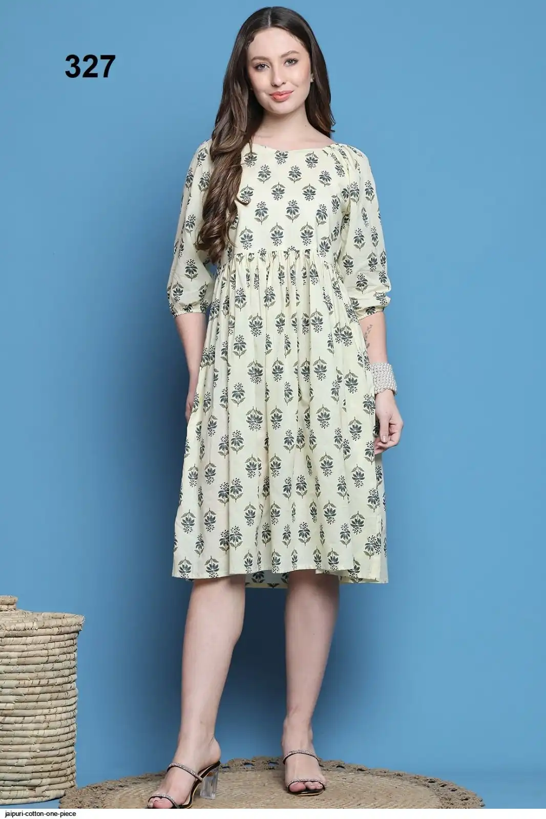 JAIPURI COTTON ONE PIECE 3