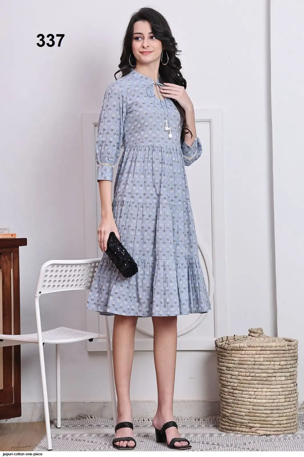 JAIPURI COTTON ONE PIECE 9