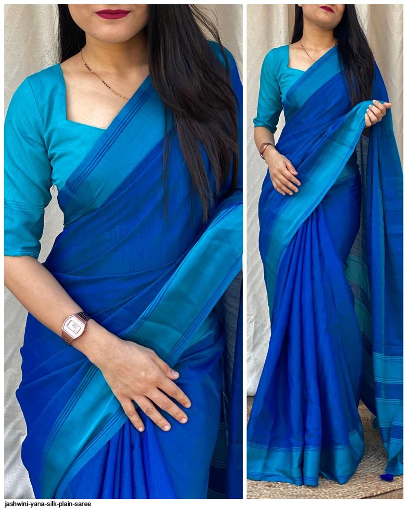 Tricks to Style Your Plain Sarees with Contrasting Blouses • Keep Me  Stylish | Best blouse designs, Plain saree, Print blouse design