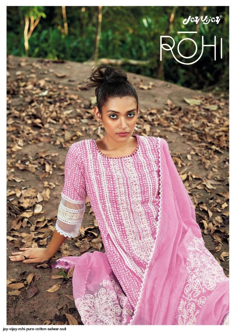 Rose Rohi JAY VIJAY ROHI PURE COTTON salwar suit