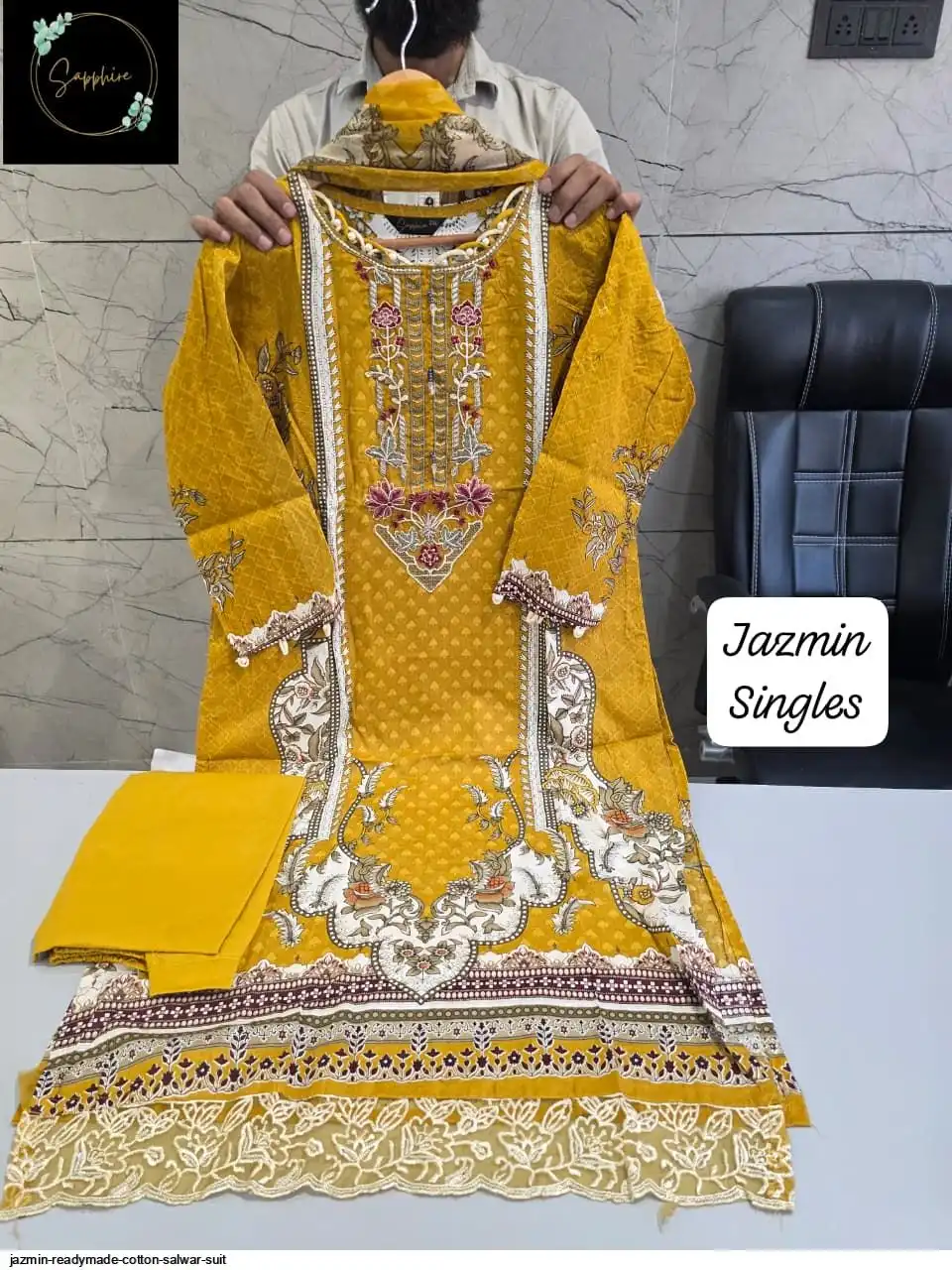 JAZMIN READYMADE COTTON SALWAR SUIT 2
