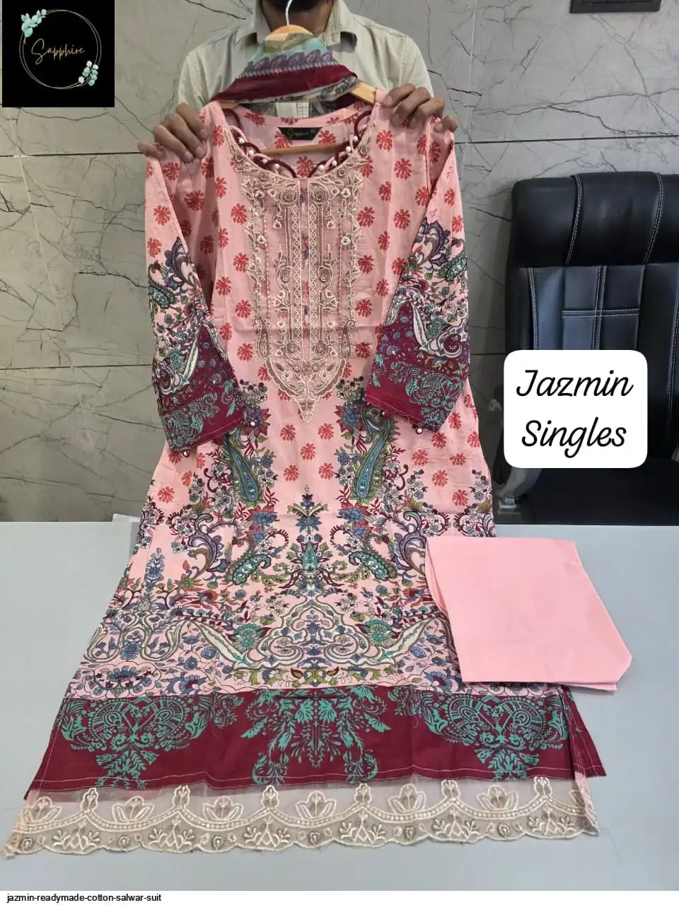 JAZMIN READYMADE COTTON SALWAR SUIT 3