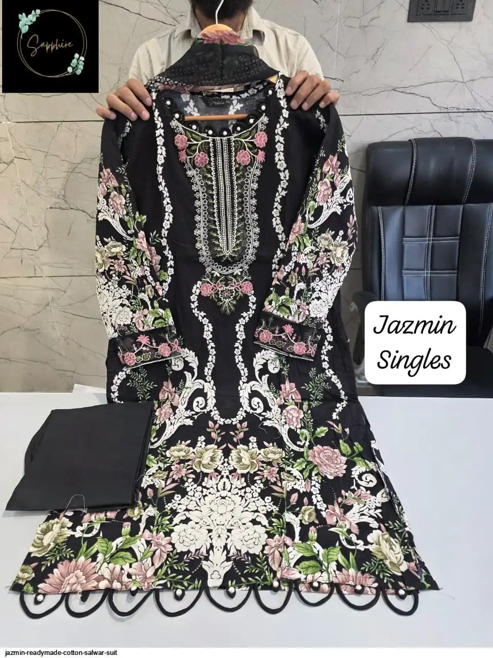JAZMIN READYMADE COTTON SALWAR SUIT 7
