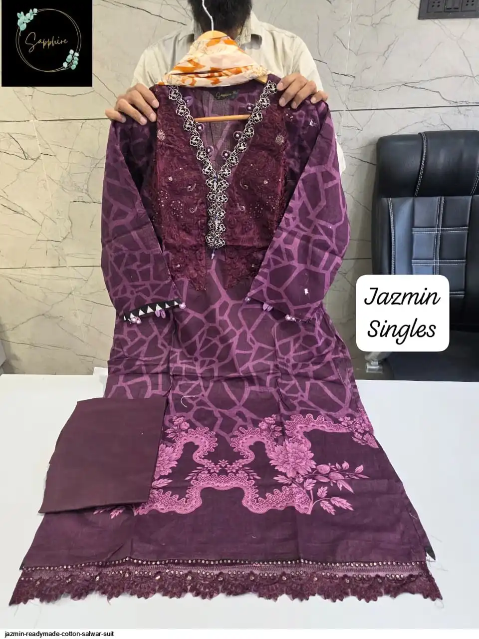 JAZMIN READYMADE COTTON SALWAR SUIT 11