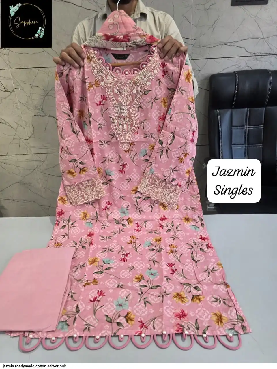 JAZMIN READYMADE COTTON SALWAR SUIT 18