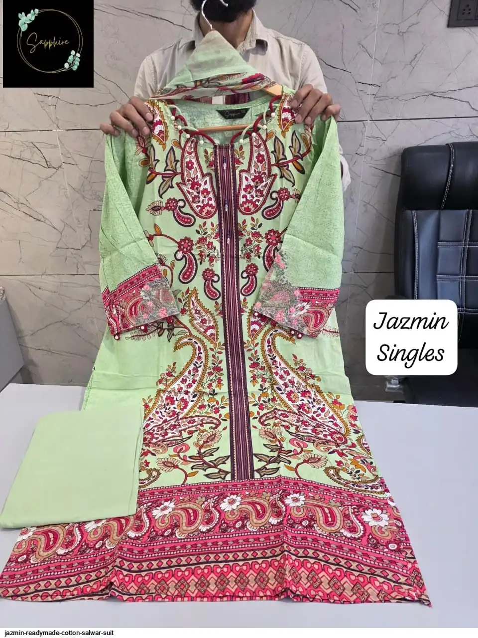 JAZMIN READYMADE COTTON SALWAR SUIT 16