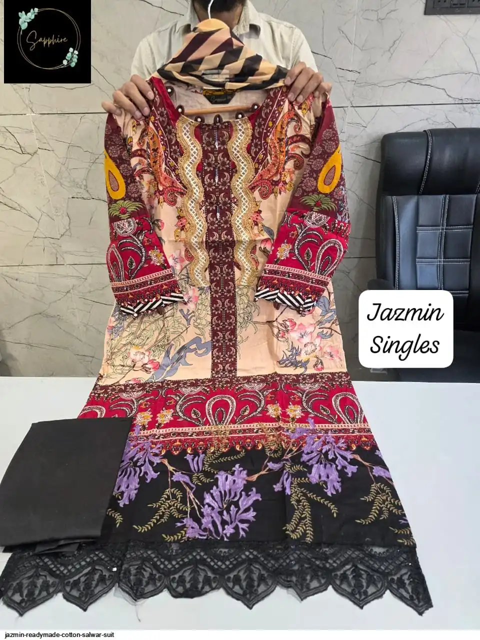 JAZMIN READYMADE COTTON SALWAR SUIT 19