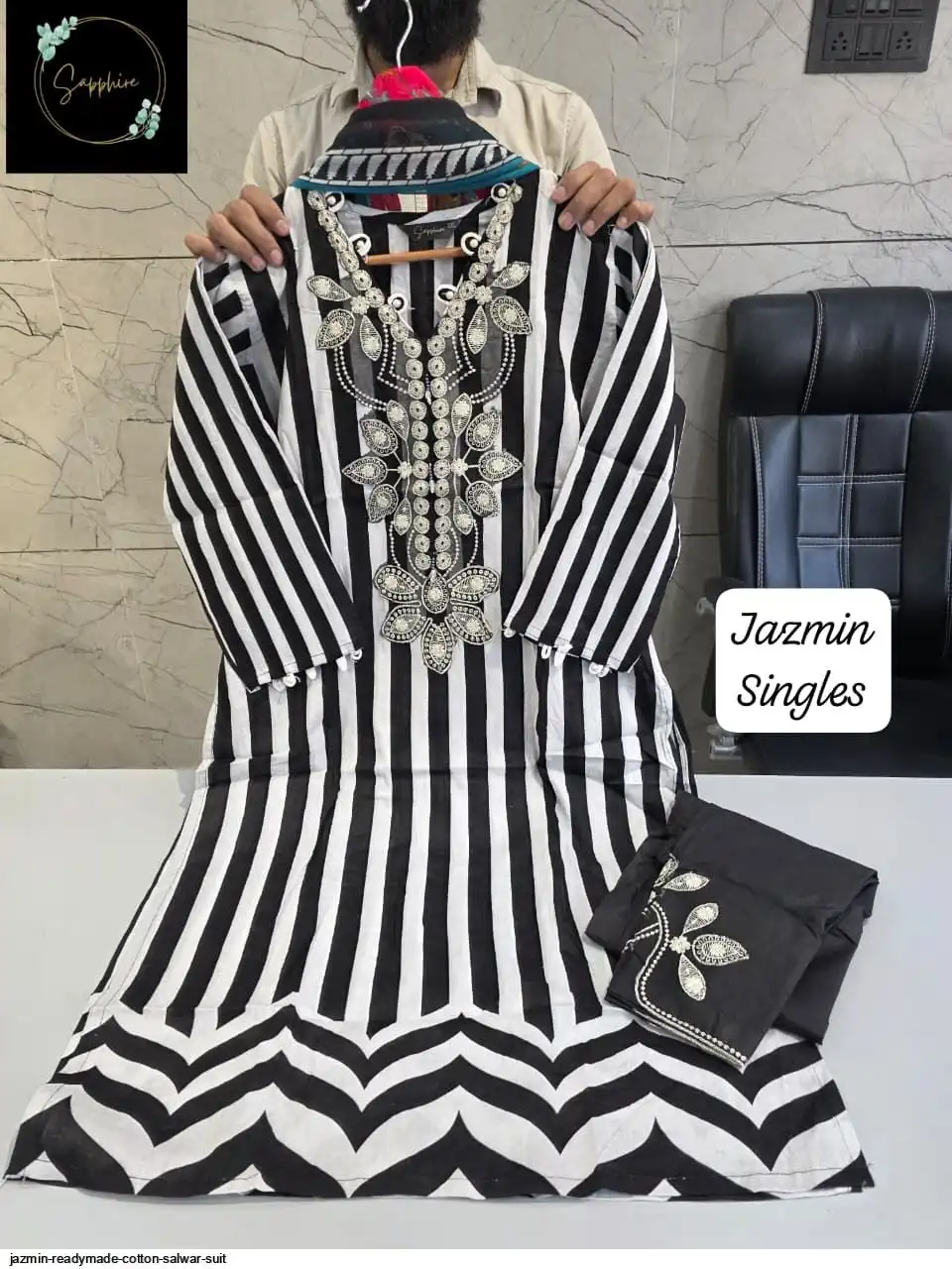 JAZMIN READYMADE COTTON SALWAR SUIT 21