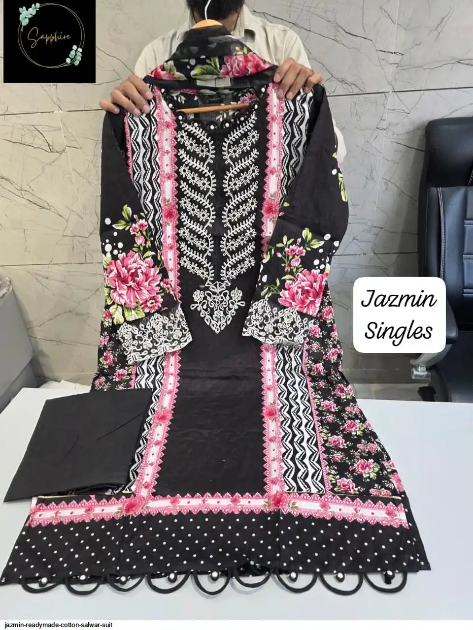 JAZMIN READYMADE COTTON SALWAR SUIT 25