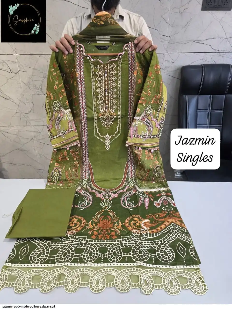 JAZMIN READYMADE COTTON SALWAR SUIT 36